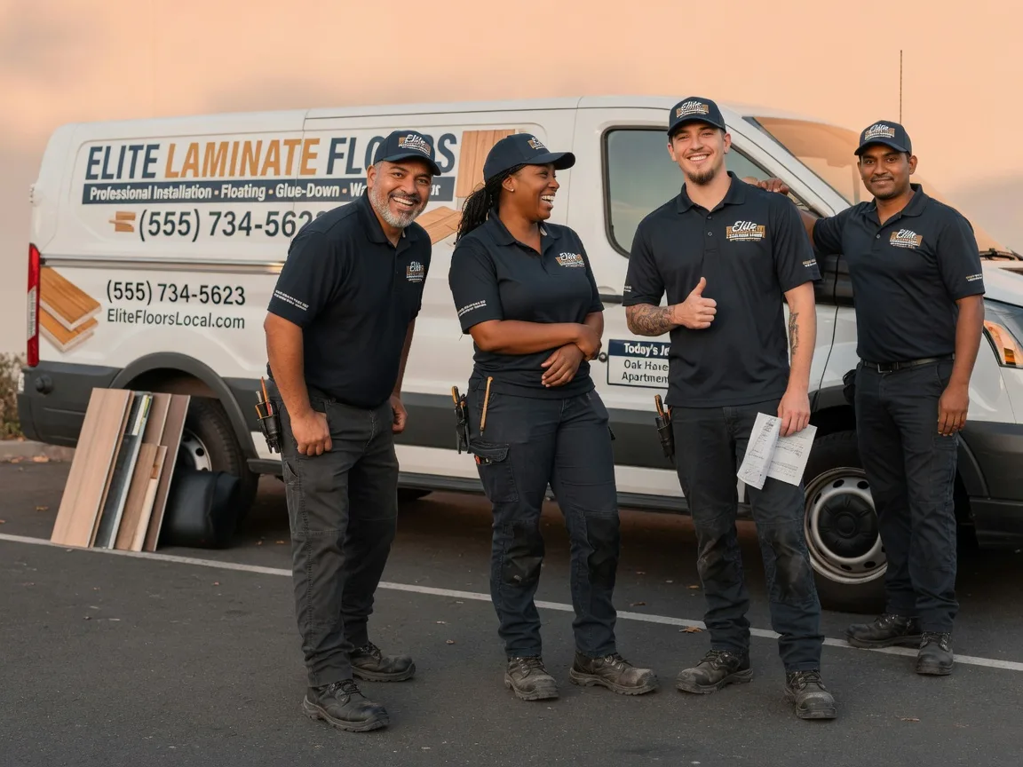 Laminate flooring installation company in Lupton, MI
